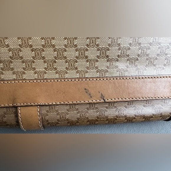 💙 Celine Macadam Coated Canvas Boston Bag - Picture 15 of 16